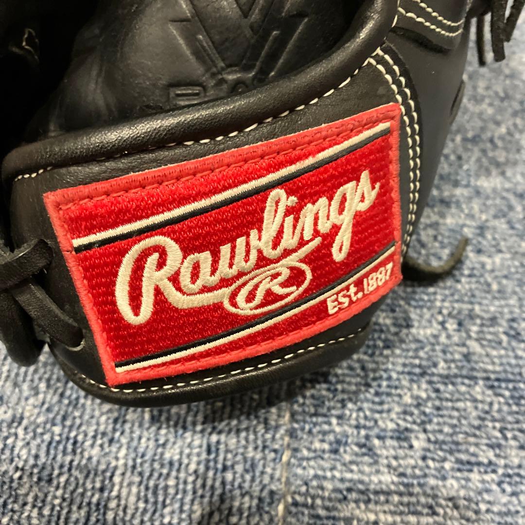 Rawlings 硬式グローブ 黒