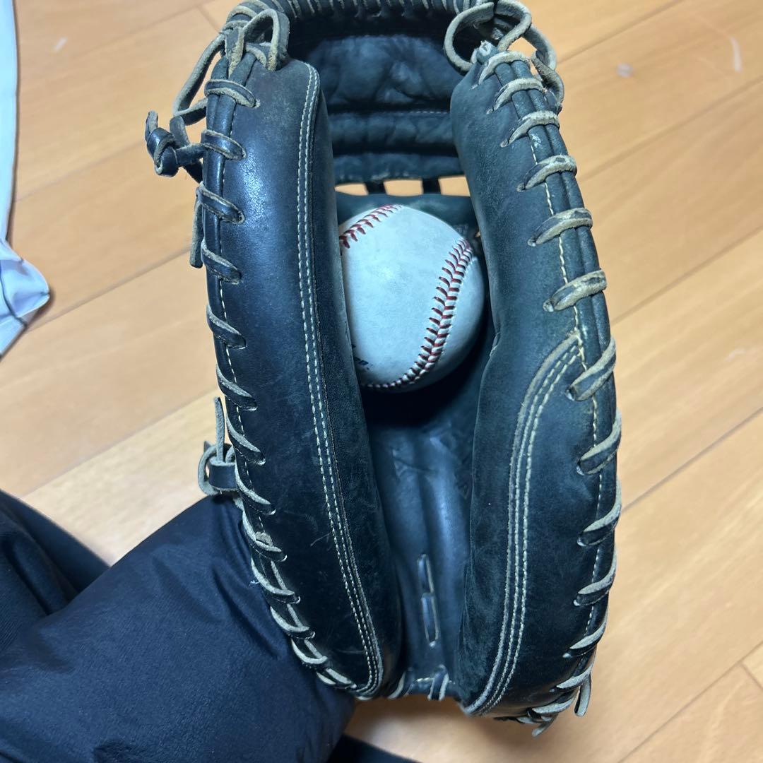 Mizuno 硬式用グローブ 黒