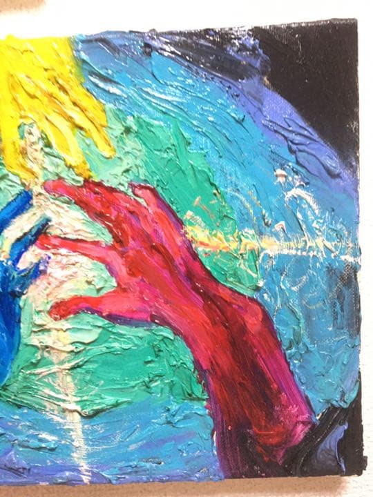 絵　絵画　原画　油絵　雑貨　アート　インテリア　モダン　おしゃれ　会社　企業