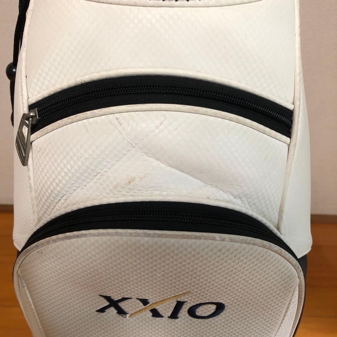 ゼクシオ XXIO キャディバッグ ホワイト フードなし
