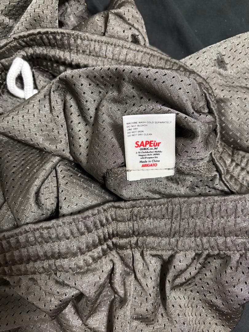 SAPEur サプール バスパン ハーフパンツ L 新品未使用 タグ付き