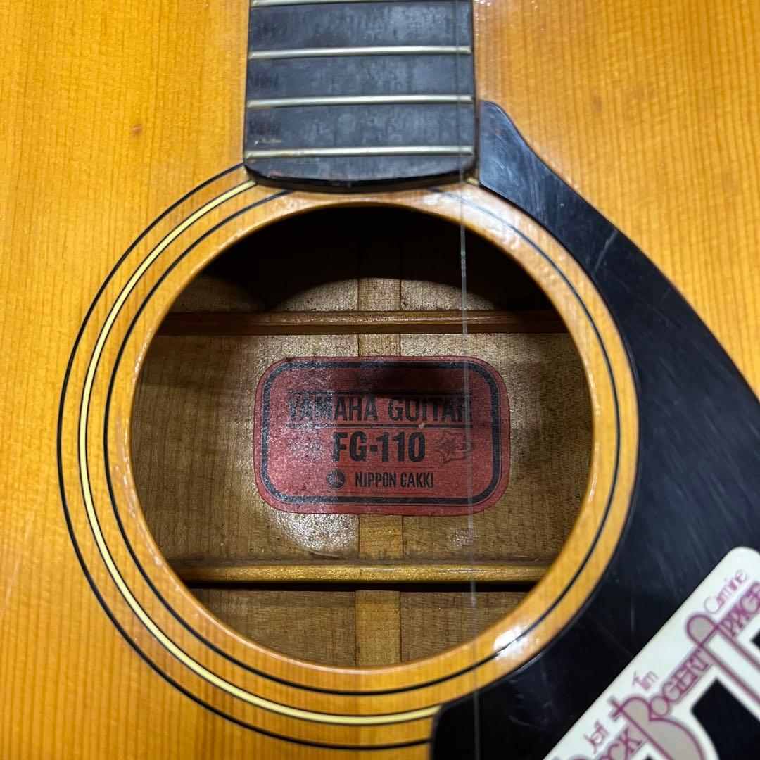 YAMAHA FG-110 赤ラベル アコースティックギター