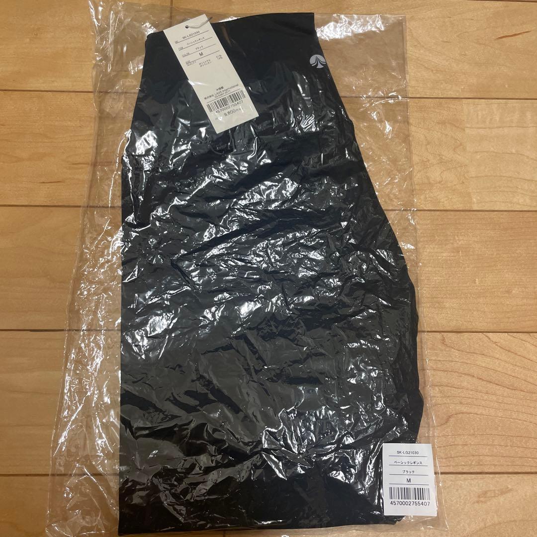 【新品ヨガウェアM】 LAVA SUKALA ベーシックレギンス ブラックM