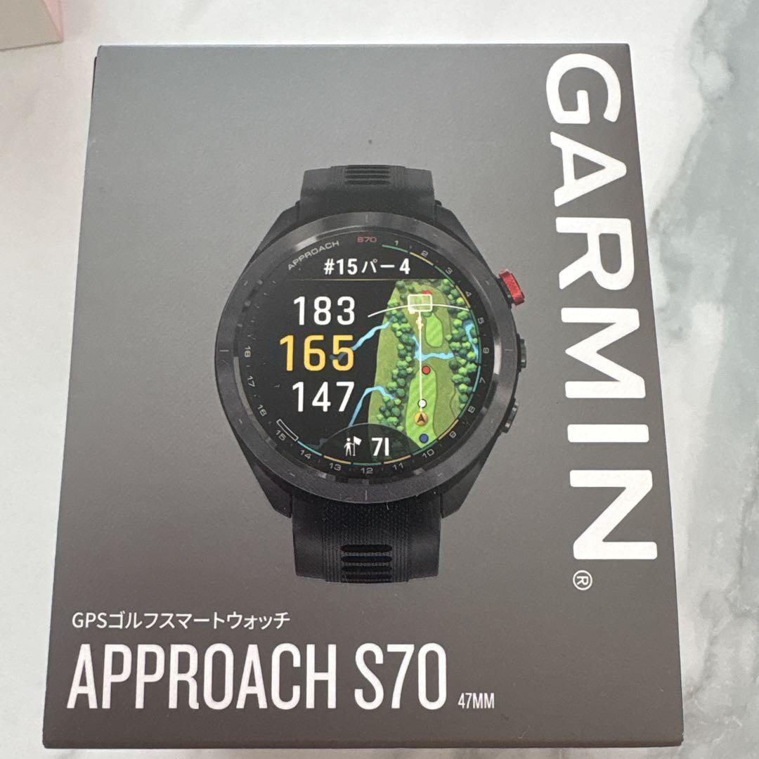 GARMIN Approach S70 47mm GPSゴルフウォッチ