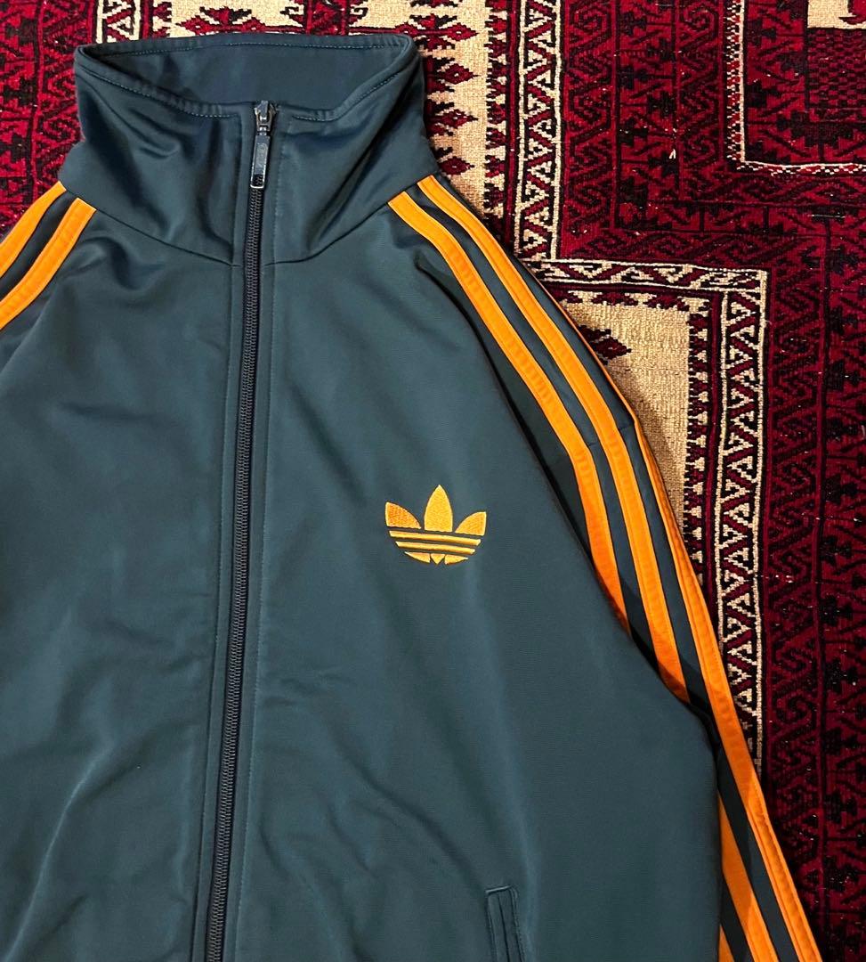 【レアカラー】adidas/セットアップ/ファイヤーバード/紺
