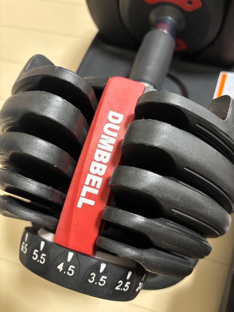 サバス　調整可能ダンベル ①DUMBBELL 2.5kg-24kg