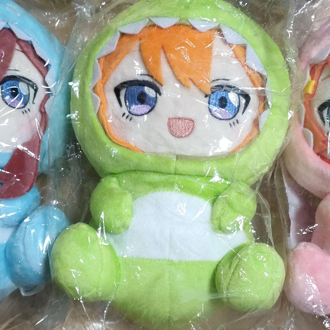 ５種 五等分の花嫁 恐竜デフォルメ ぬいぐるみ ５人全員 コンプリート