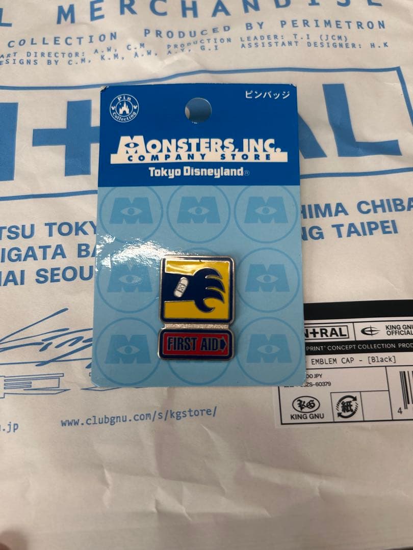 東京ディズニーランド モンスターズ・インク ピンバッジセット