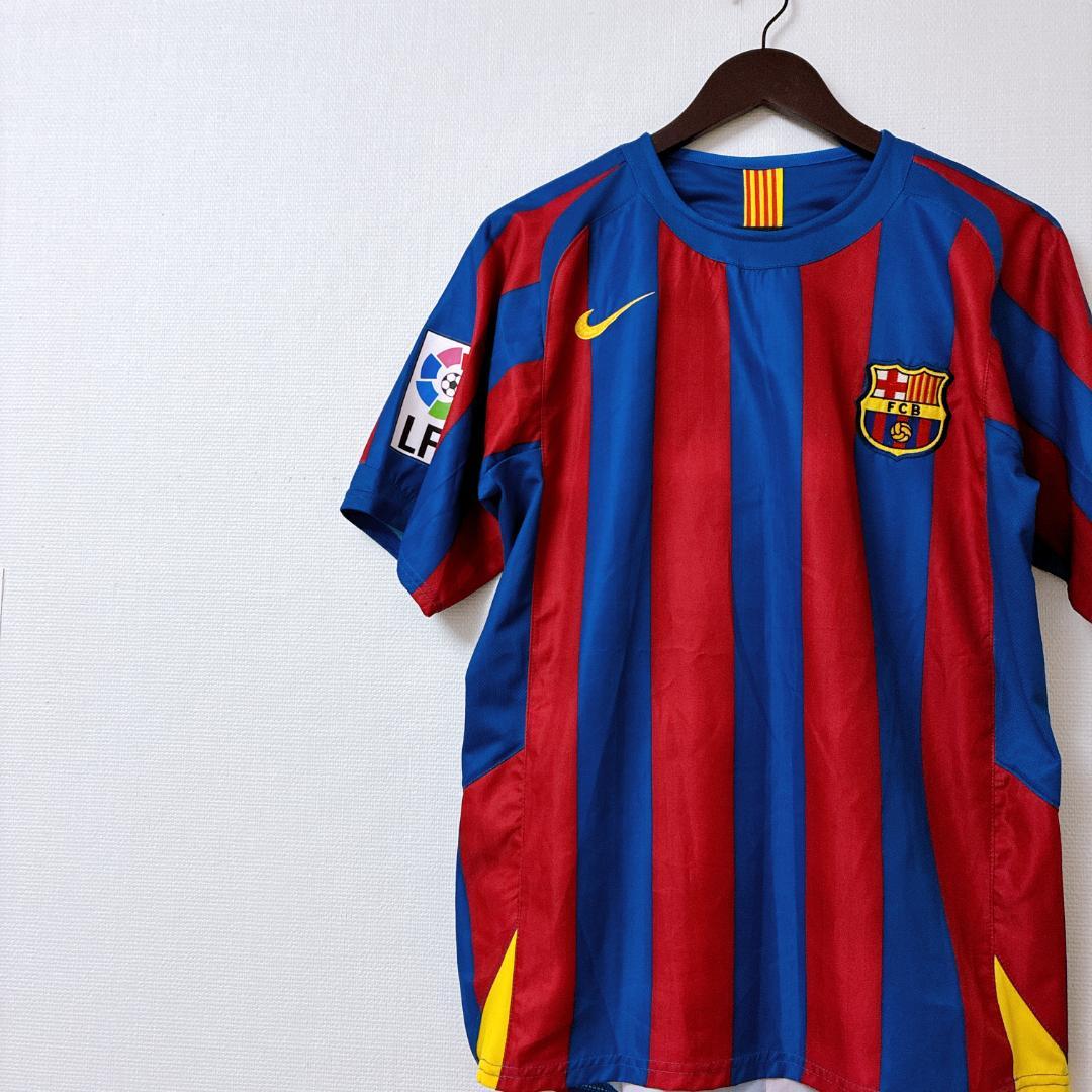 NIKE バルセロナ ユニフォーム プジョル 5番 M バルサ FCB