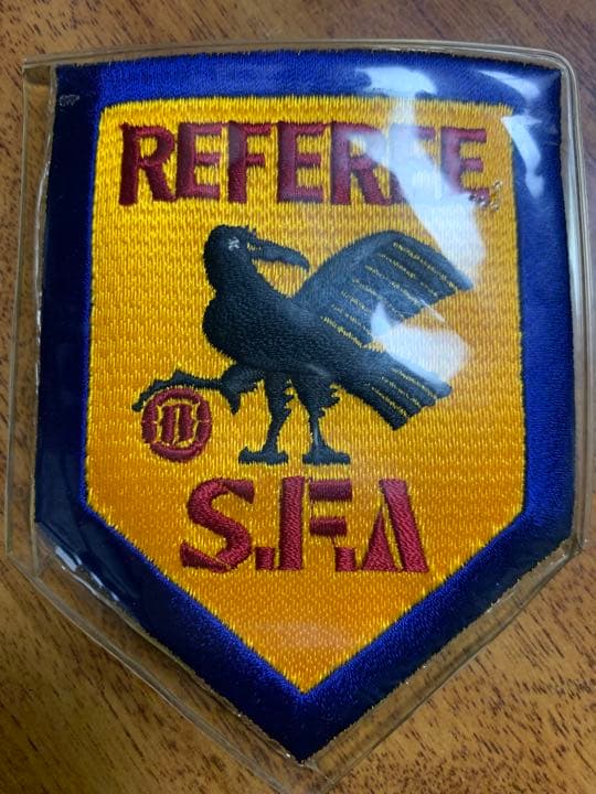 ①JFA レフェリー章'00〜'05 六章②SFA(埼玉県協会)+カード