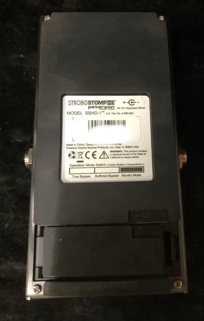 Peterson STROBO STOMP HD ストロボチューナー
