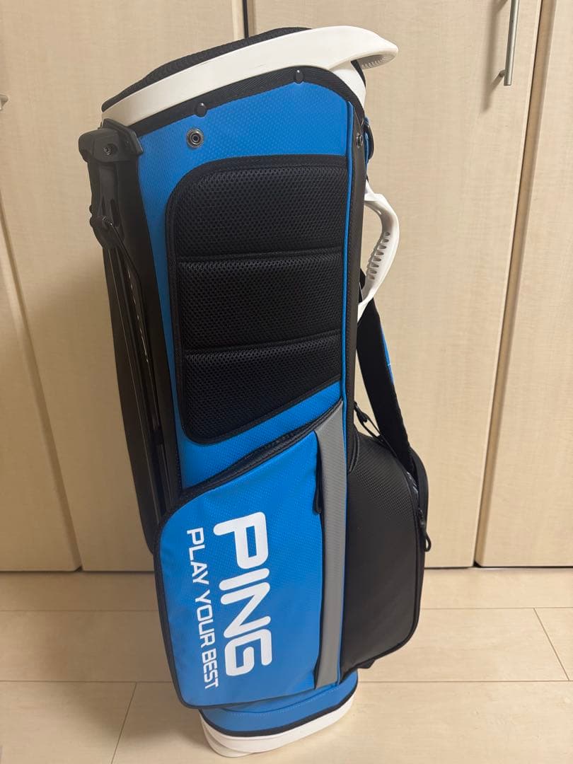 PING ピン キャディバッグ スタンド 9.5インチ ブルー ゴルフバッグ