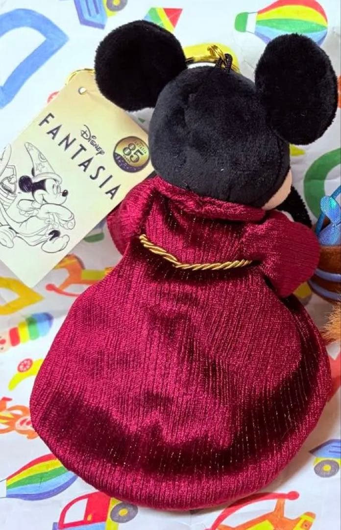 ミッキー ホウキ ぬいぐるみキーチェーン Disney FANTASIA