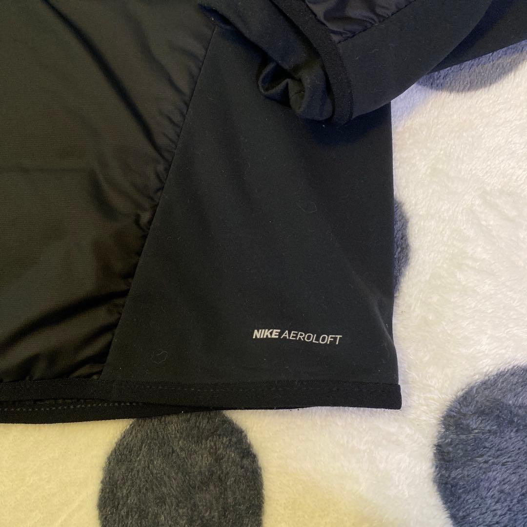 【美品】Nike running Aeroloft ブラック Mサイズ　ダウン