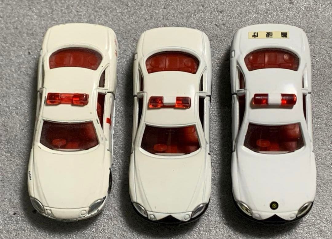 トミカ トヨタ ソアラ パトロールカー 献血車 3台セット