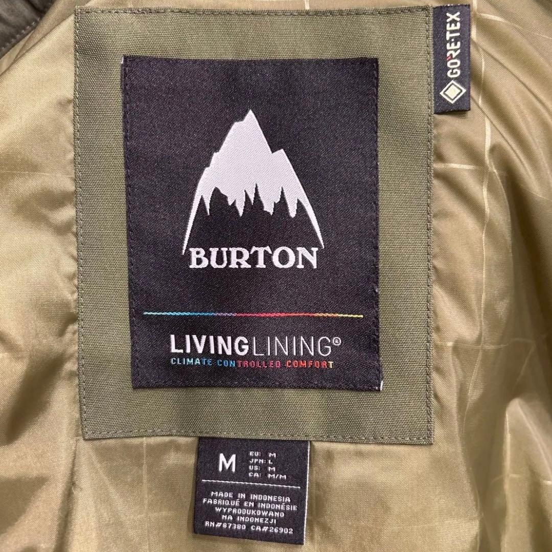 美品 BURTON バートン GORE-TEX ゴアテックス スノボウェア M