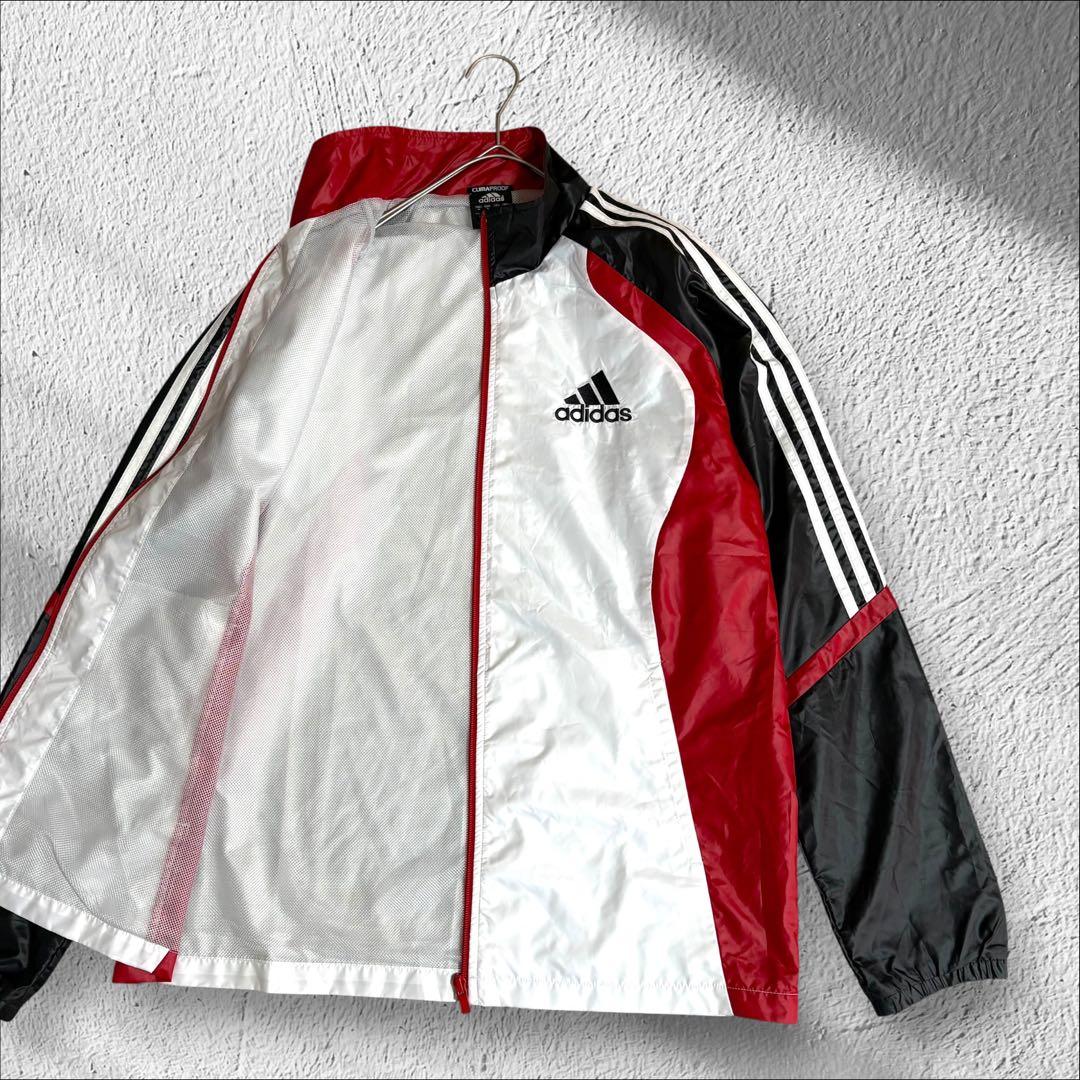 美品★adidas アディダス ウィンドブレーカー 上下セット メンズO XL