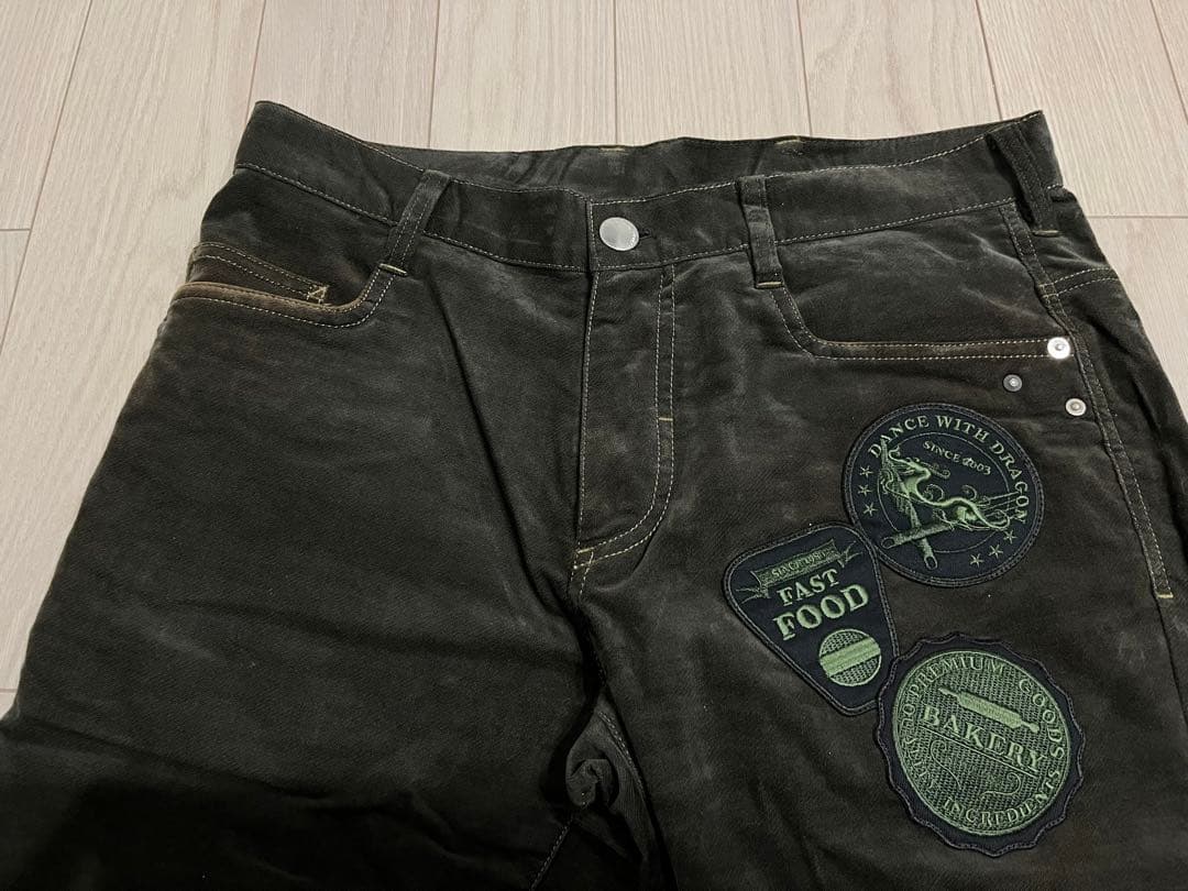 パンツ　美品　新品同様　コーデュロイ　ダンスウィズドラゴン　2 ゴルフウェア