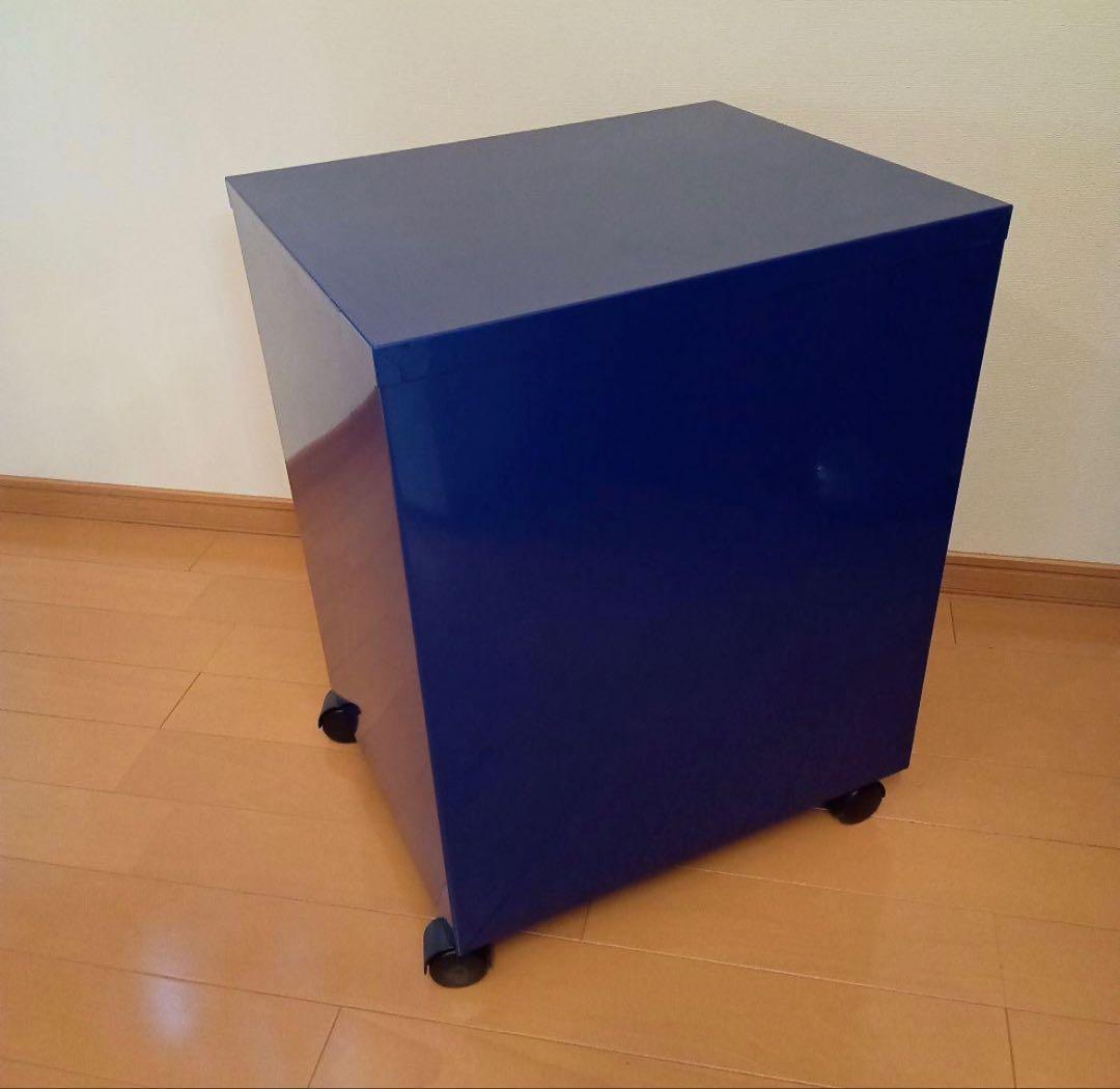 スペースエイジ　レトロポップ　キャビネット ブルー