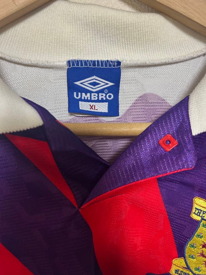【超希少・日本未入荷・完売品】スコットランド代表アウェイユニフォーム 90s