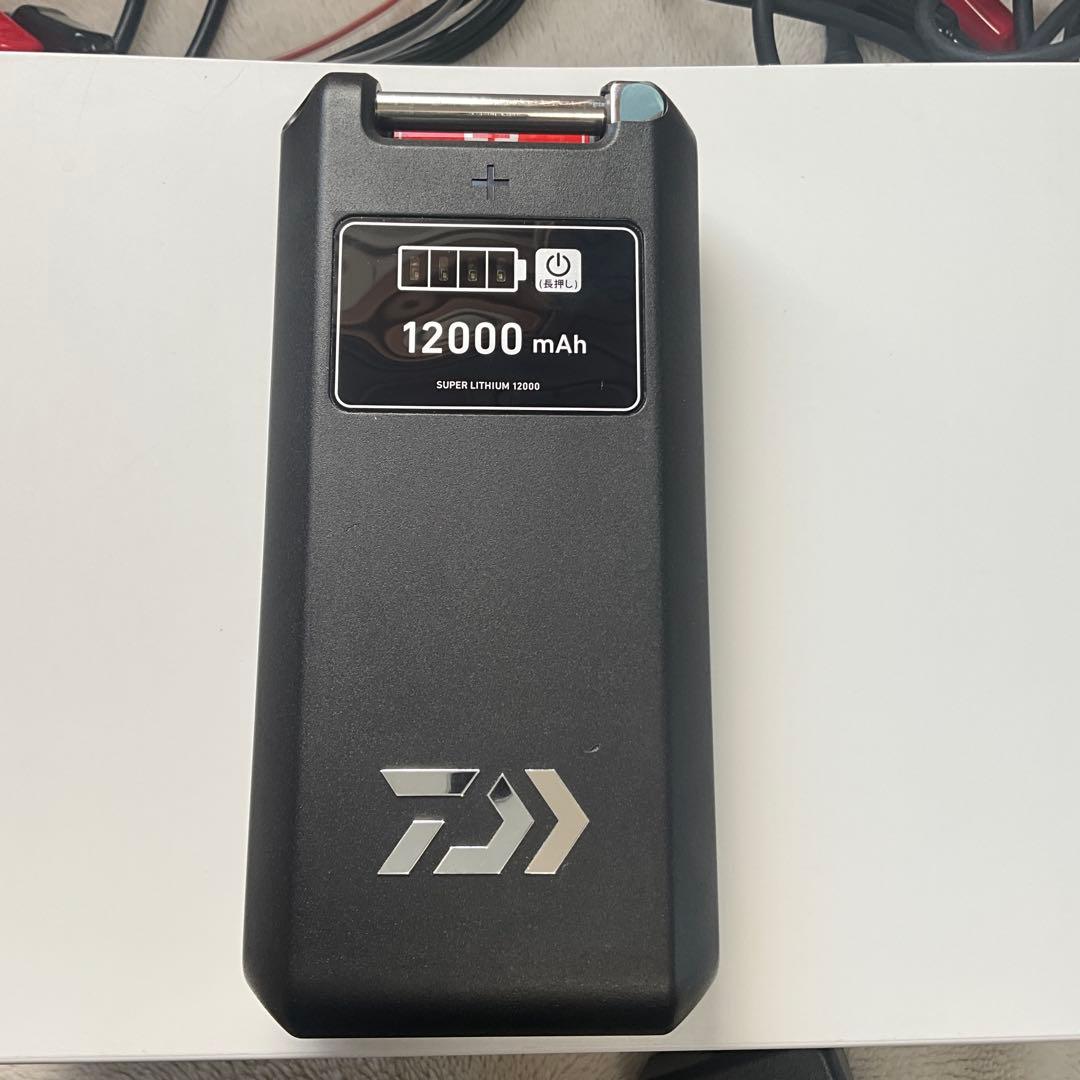ダイワ スーパーリチウム12000WP-C 電動リール バッテリー　セット