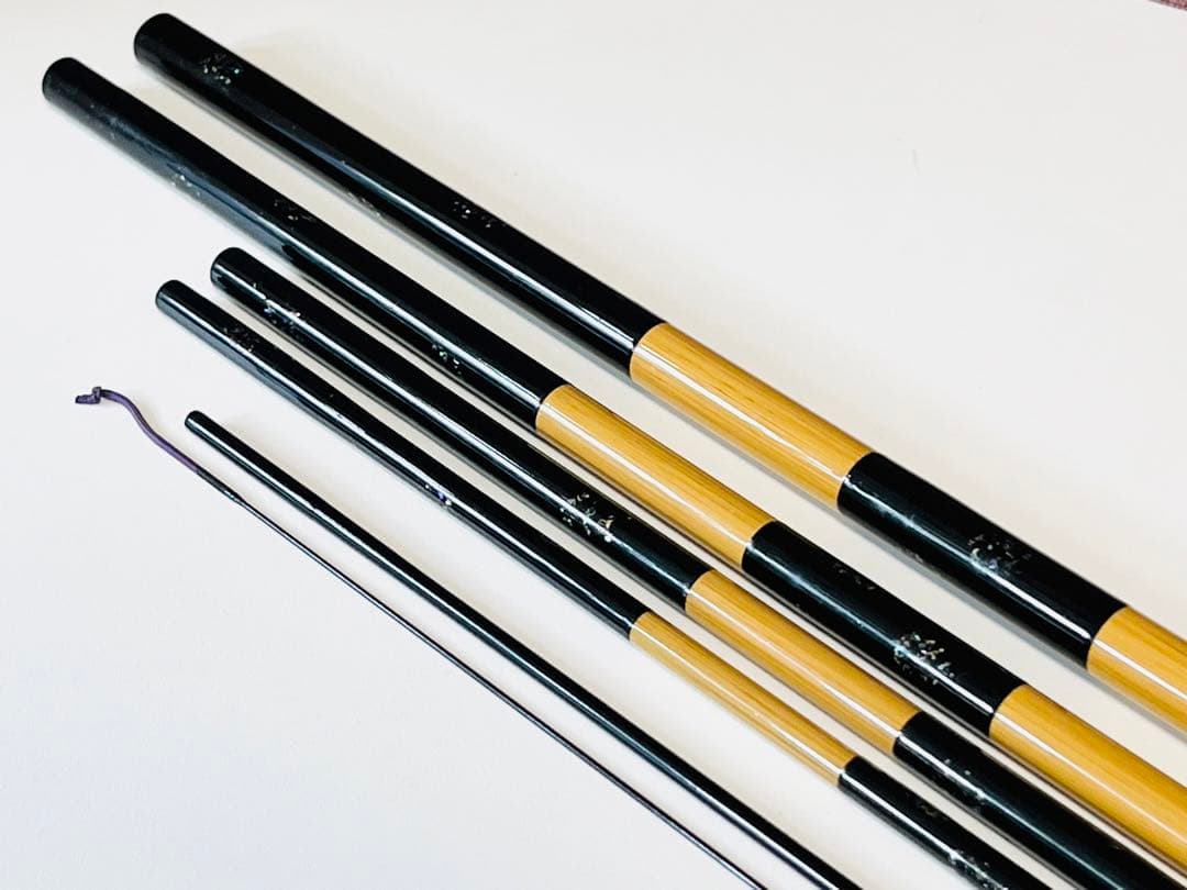 【美品・希少】オリムピック 瑞峰 17尺 6本継 へら竿