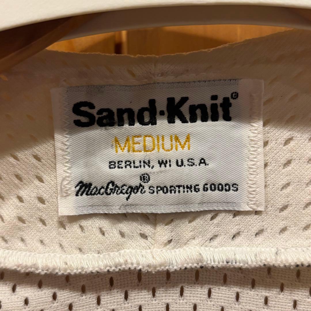 80s MacGregor Sand Knit MLB デトロイトタイガース