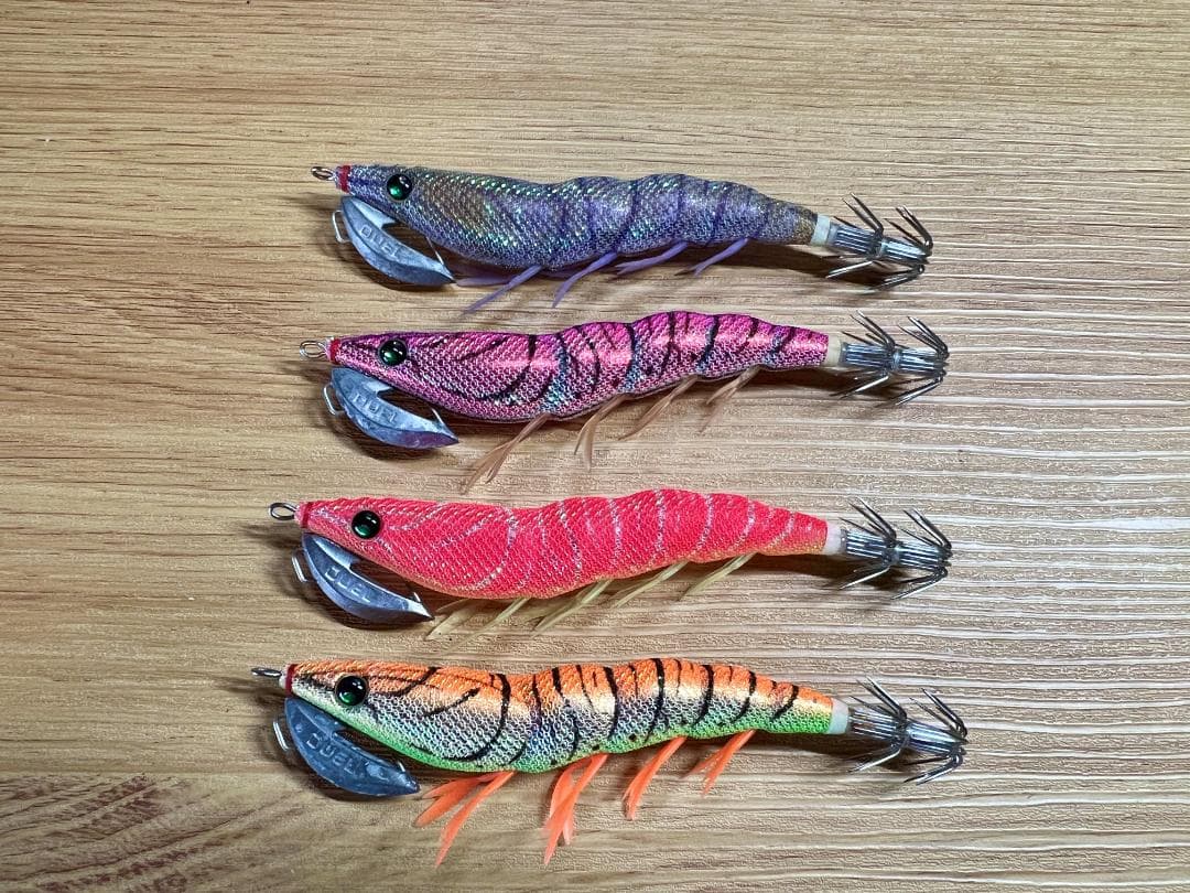 廃番入手困難　デュエル　イージーQ キャストランガン 高実績カラー　4本　美品