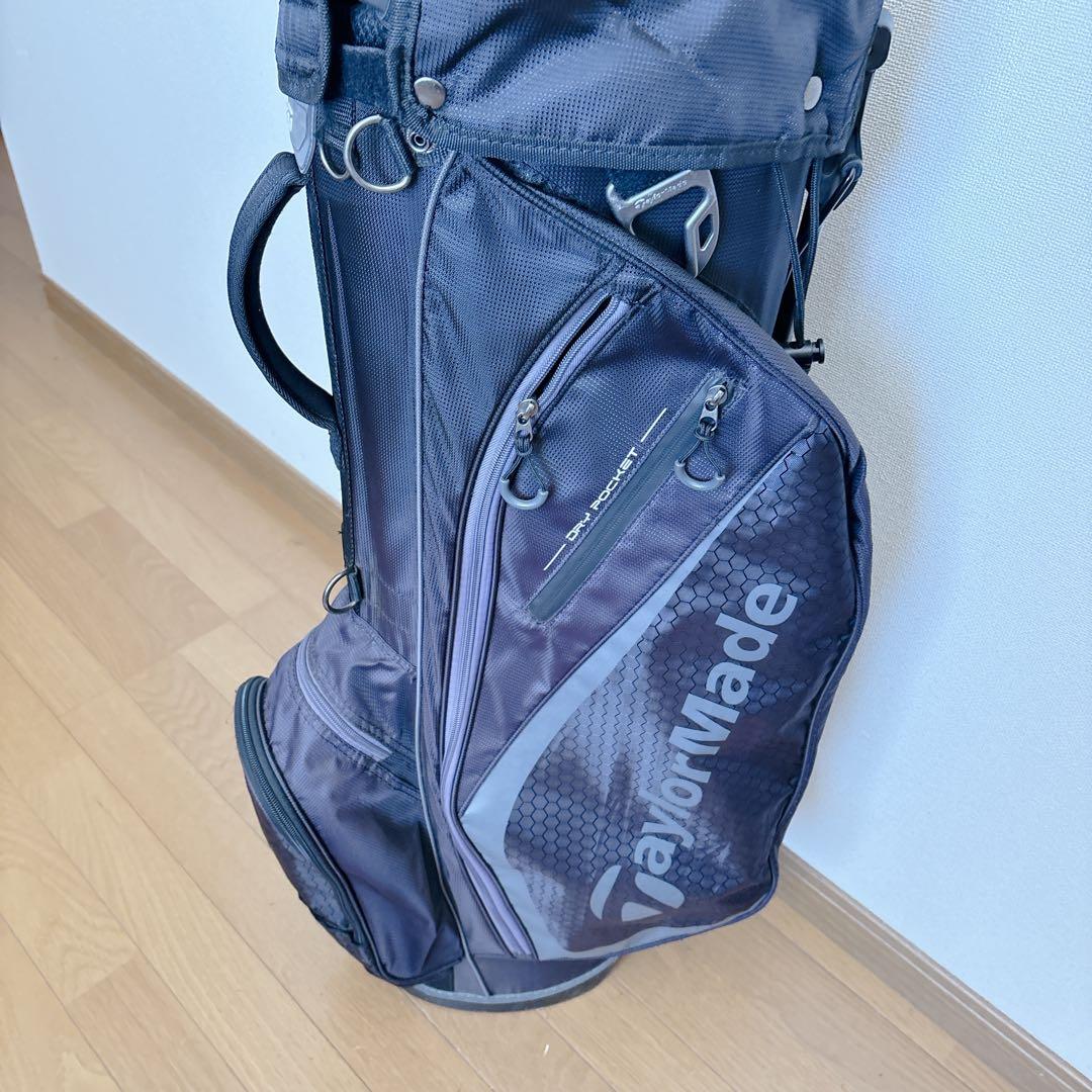 K474 TaylorMade スタンドキャディバッグ ブラック