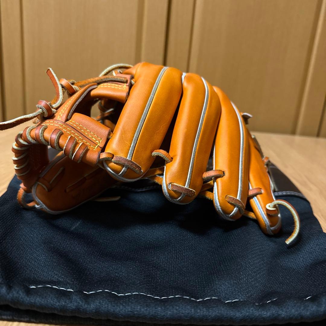 ミズノプロ　MM型　硬式グローブ　内野手用