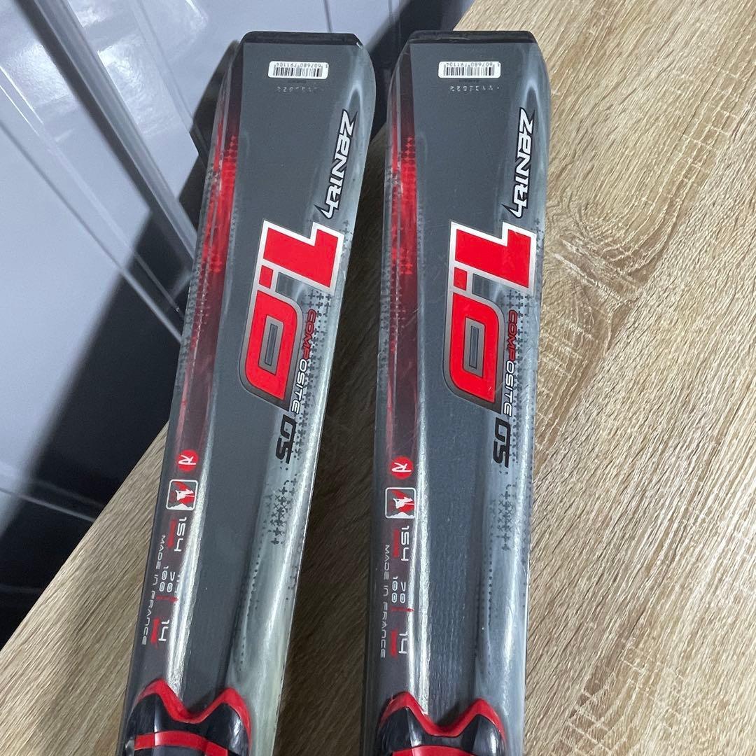 【美品】ROSSIGNOL（ロシニョール）154cmケース付きスキーセット