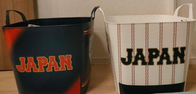 侍ジャパン　収納バスケット　ボストンバッグ　2個セット