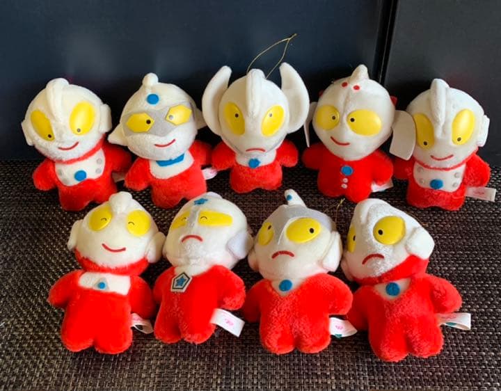 ウルトラマンぬいぐるみ　9個セット　アミューズ