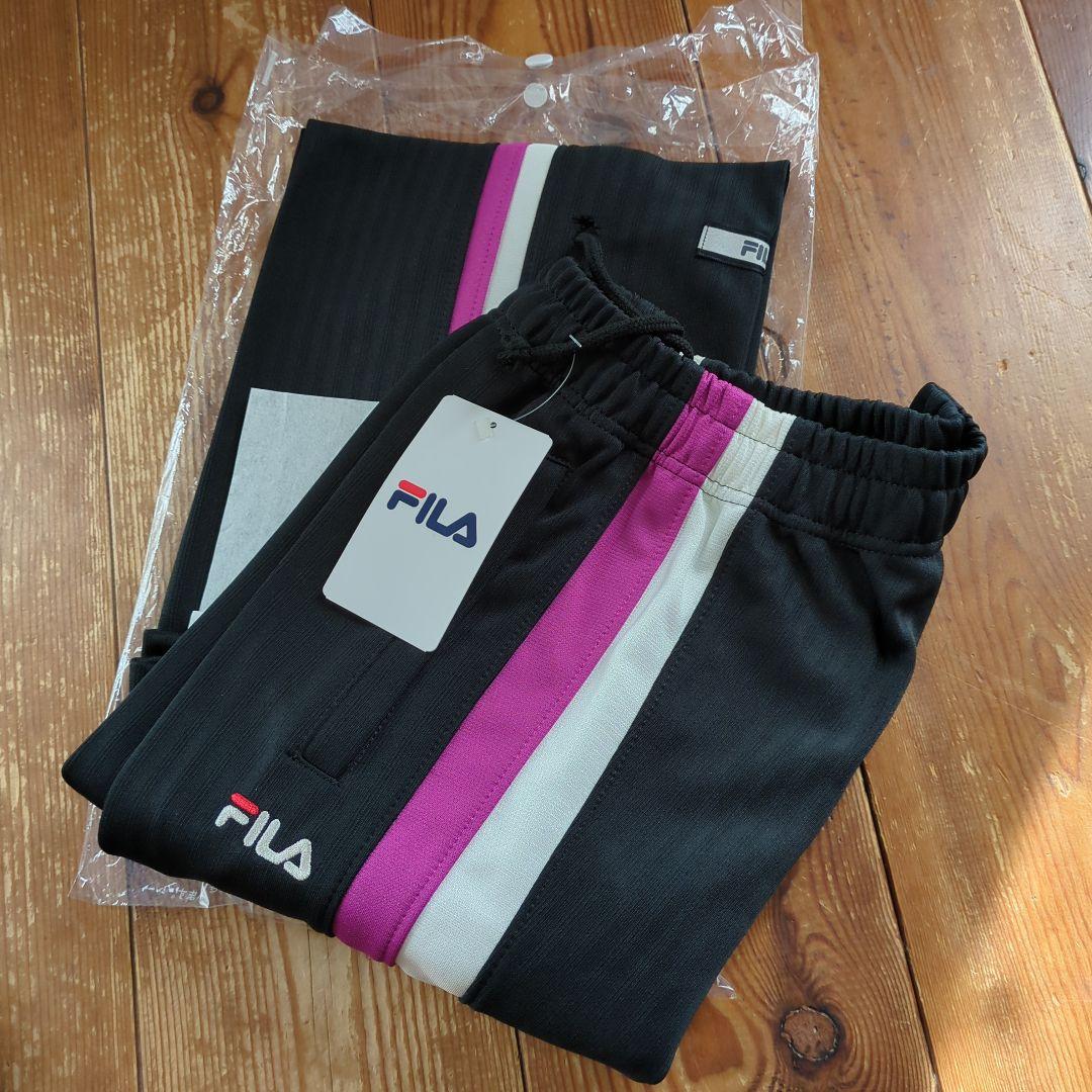FILA ジャージ 上下 セットアップ セット フィラ ブラック　ホワイト　紫