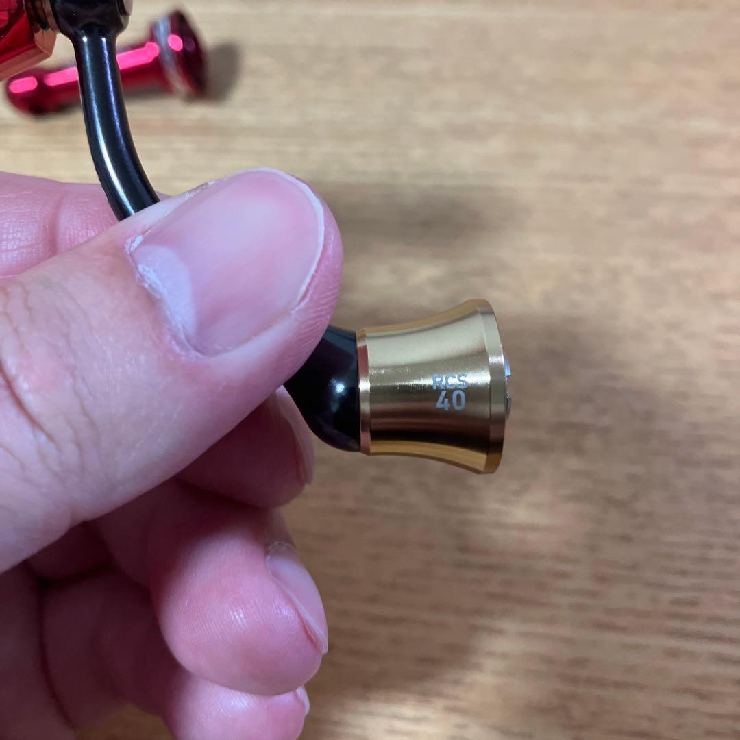 美品　SLP WORKS RCS40mm マシンカットハンドル　スタンド