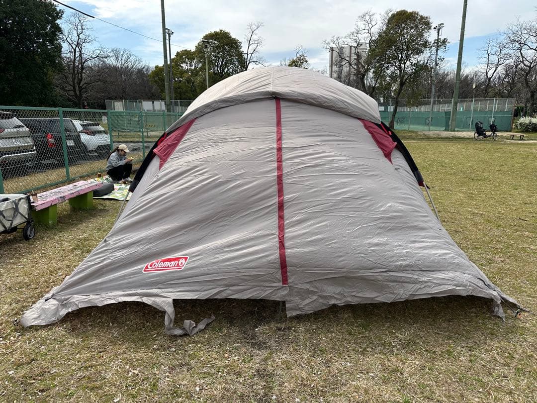 Coleman アテナトンネル2ルームグランドシート付き