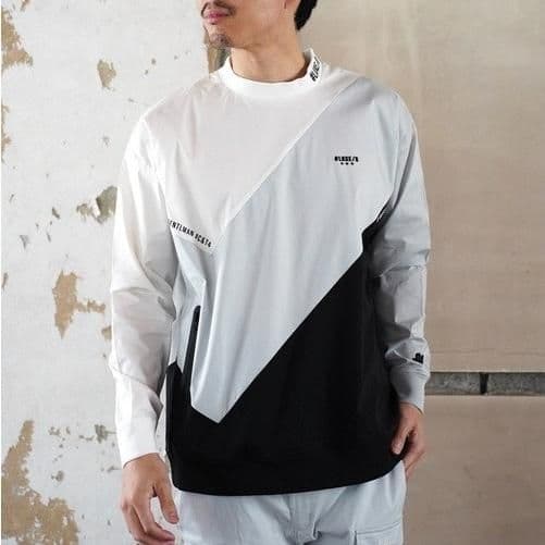 LUXE/R GOLF ストレッチ布帛プルオーバー 45933WHXL