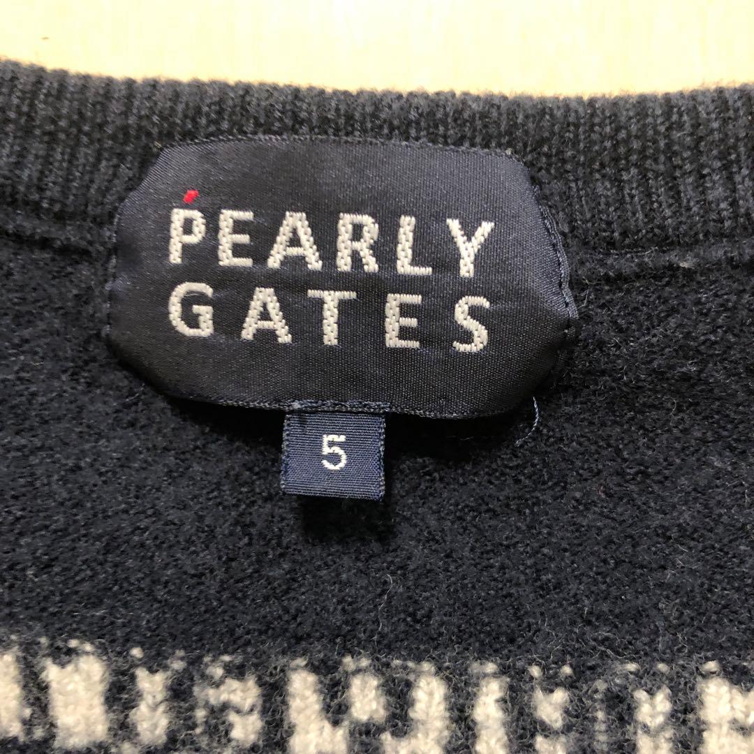 PEARLY GATES パーリーゲイツ セーター メンズ ネイビー