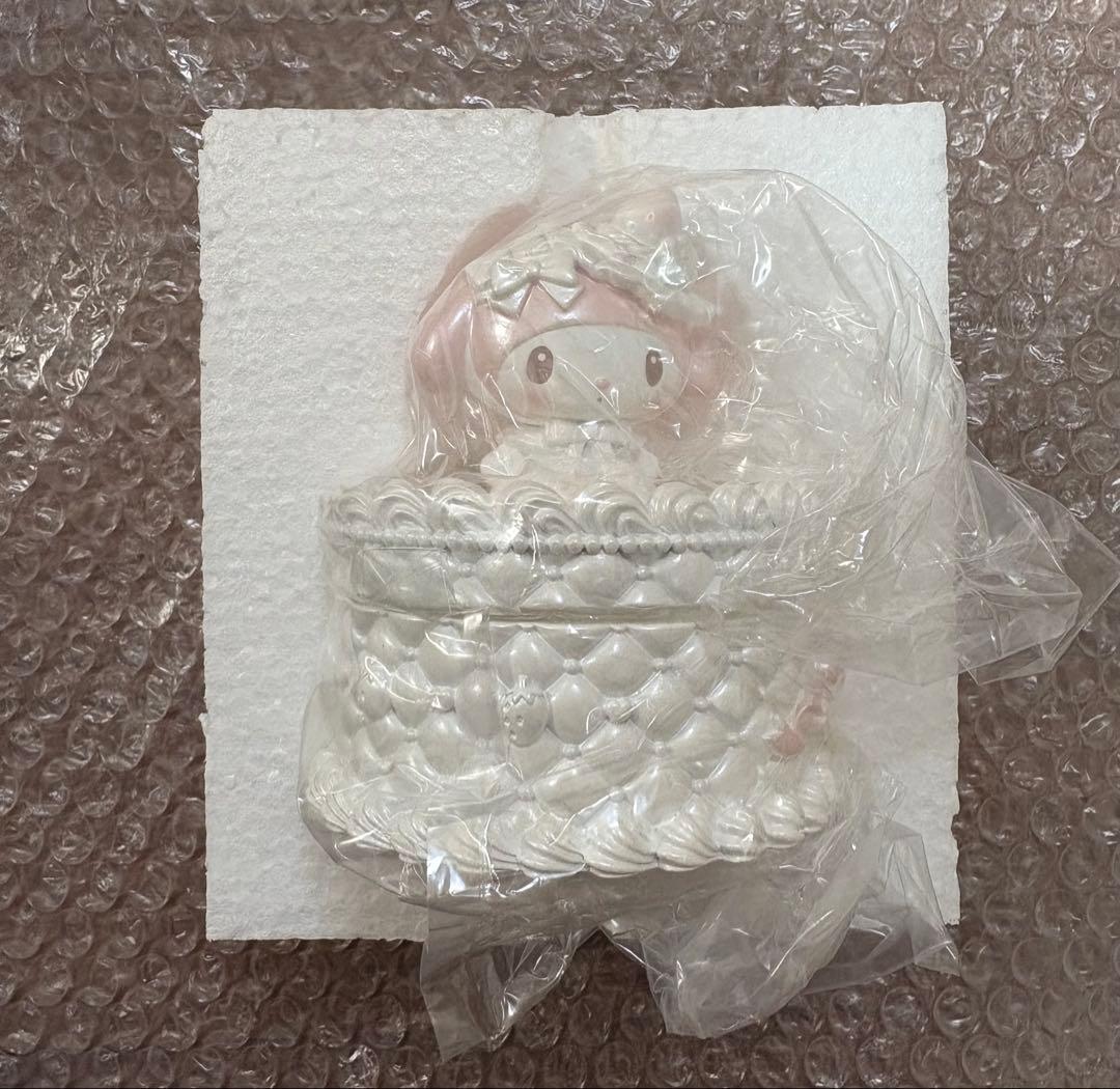 白いちごのティータイム　小物入れ　マイメロディ