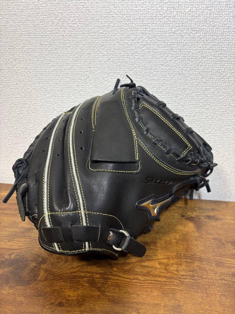【新品未使用】ミズノ 軟式 キャッチャーミット セレクトナイン 捕手 型なし
