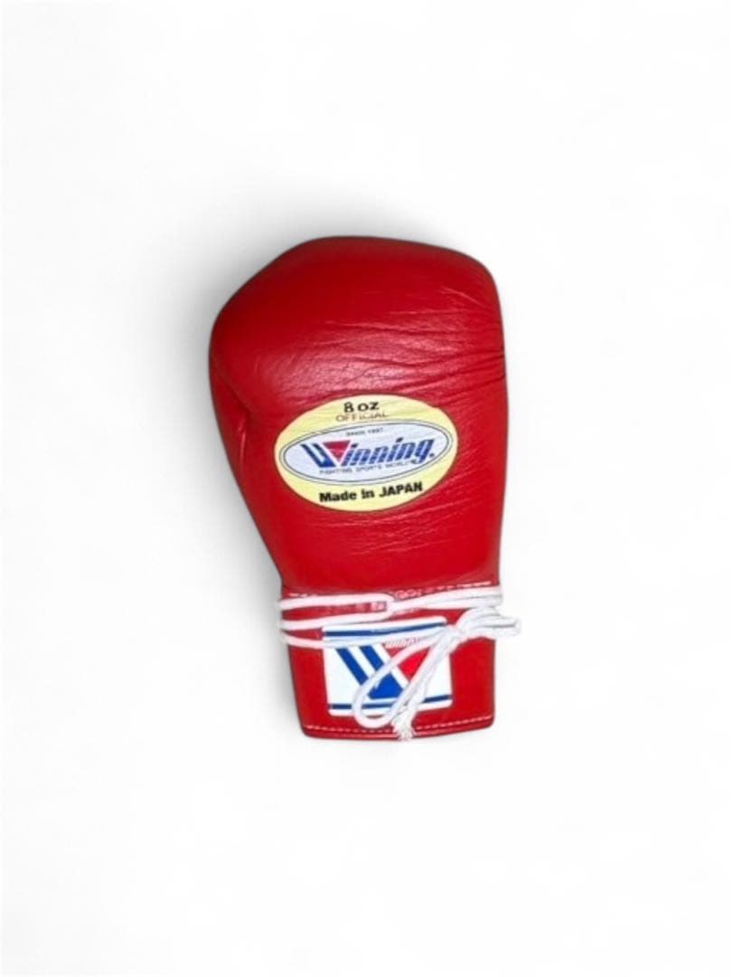 新品未使用品　Winning ボクシンググローブ 8oz レッド(プロ試合用)