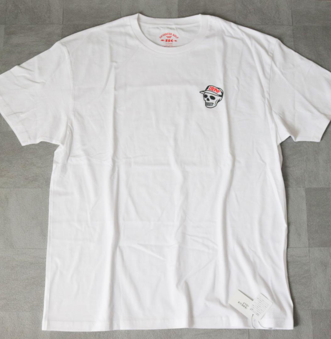 コラボ！新品【デヴァロー ゴルフ】Tシャツ 白 XL(オーバーサイズ)