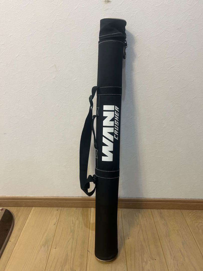 ワニクラッシャー　80センチ　黒ワニ　軟式少年用　専用バットケース付き