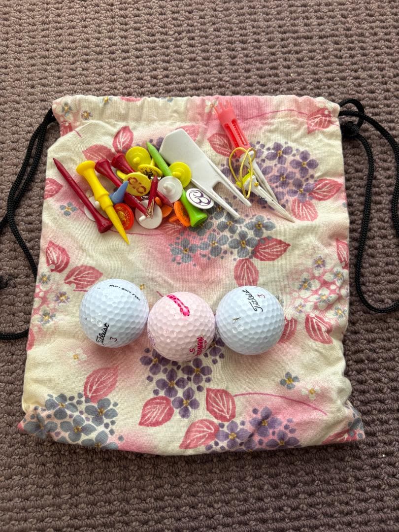 美品⭐︎PICONE CLUB ゴルフバッグ・ゴルフウエア 靴 小物セット