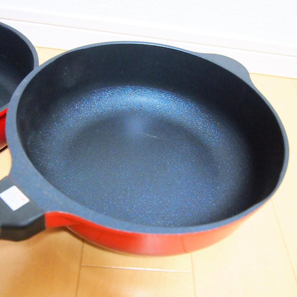 ベルフィーナ マルチパン 25cm 21cm ガラス蓋セット