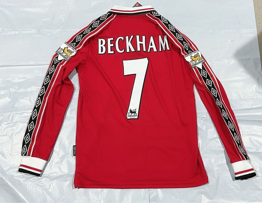 サッカーユニフォーム S マンチェスターユナイテッド00-02 BECKHAM