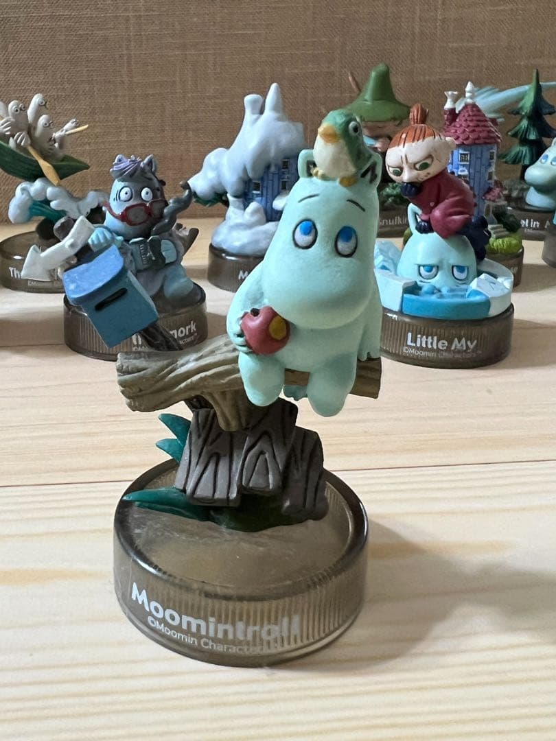 匿名配送/ムーミン　ボトルキャップ　Moomin フィギュア