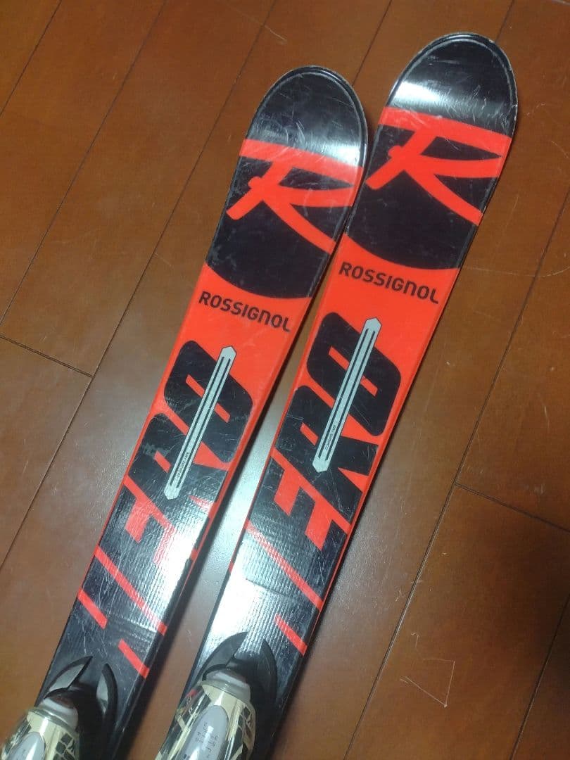 【ミッドスキー☆】130cm　ROSSIGNOLスキー板　送料無料！