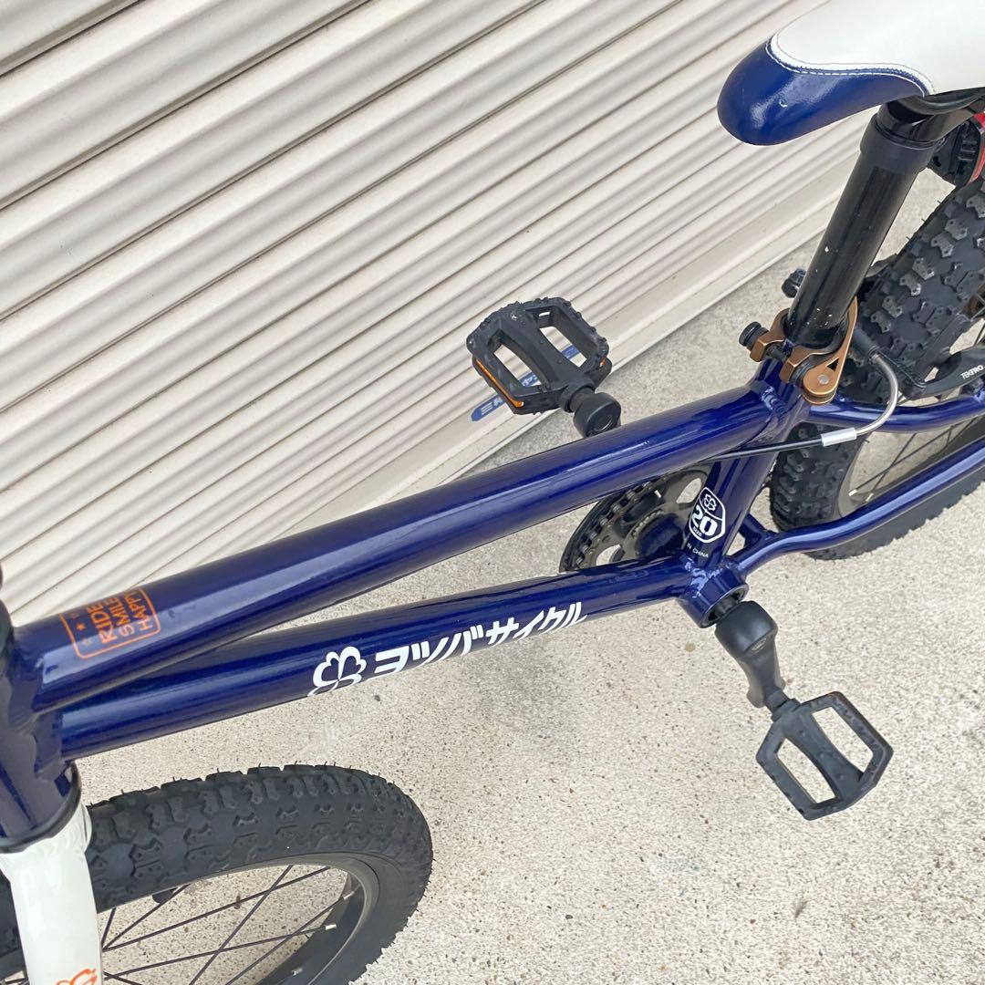 wkem  ヨツバサイクル ZERO 20 キッズ用子供用自転車 ネイビー