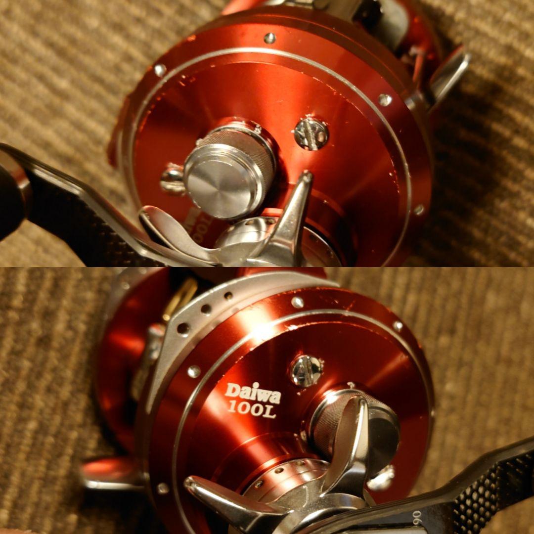 美品限定 ダイワ 08 ミリオネア ICV 100L 50周年記念モデル レフト